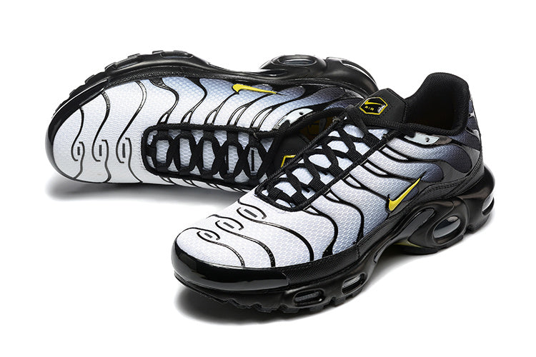 Nike Air Max Plus Silver Black Yellow Sneakers