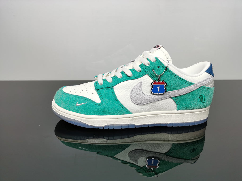 Nike SB Dunk Low Kasina White Mint Green Sneakers