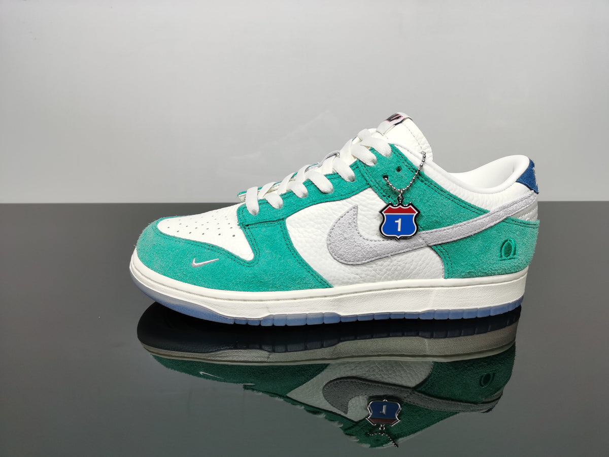 Nike SB Dunk Low Kasina White Mint Green Sneakers