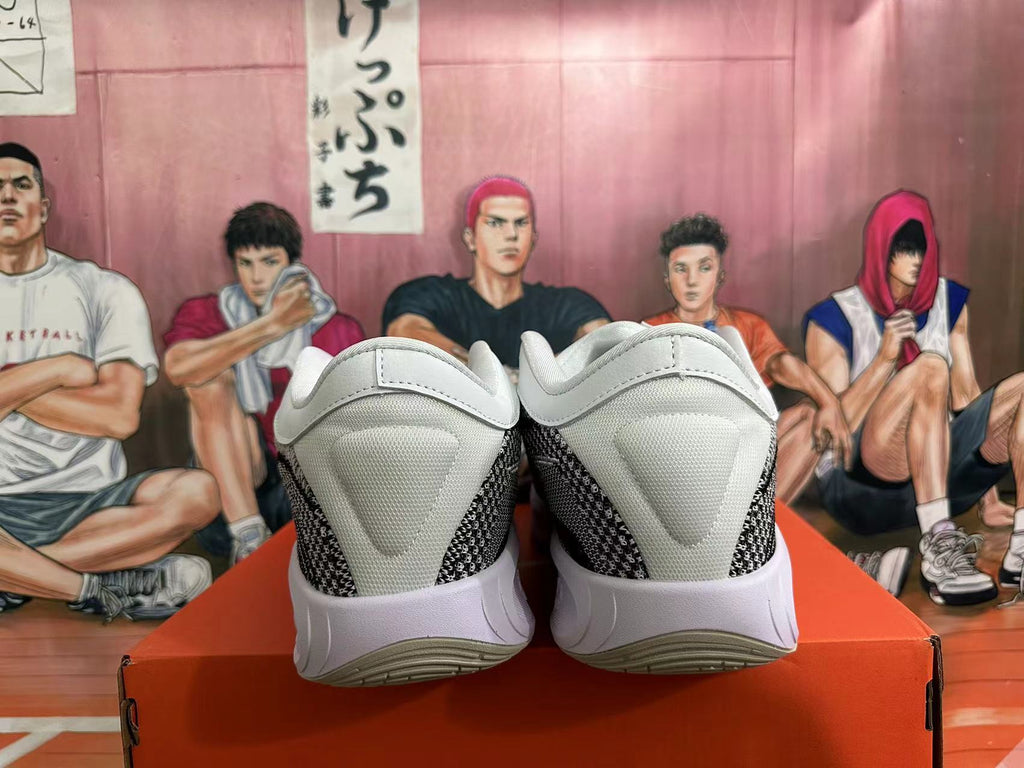 Nike Basketball Sneakers White Grey Black