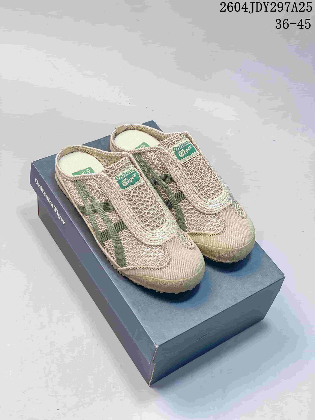 Onitsuka Tiger Mexico 66 Sabot Beige Green 2604JDY297A25