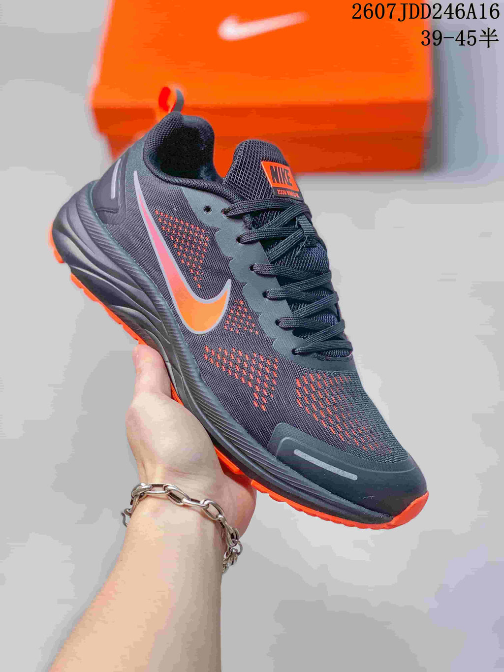 Nike Zoom Pegasus 9X Running Sneakers Dark Gray CZ6720-001