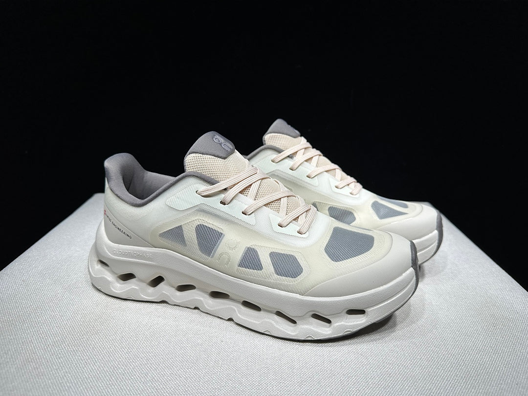 On Cloudtilt Remix Sneakers in Ivory and Gray
