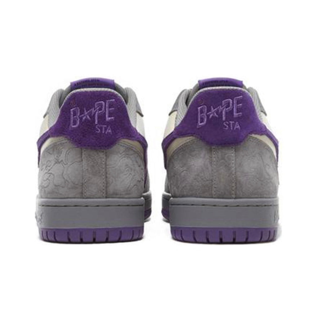 BAPE SK8 Sta Sneakers White Purple