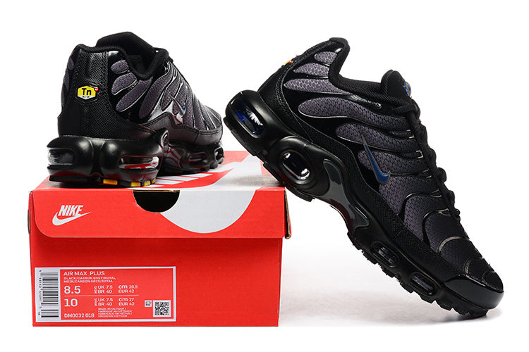Nike Air Max Plus Black and Purple Sneakers