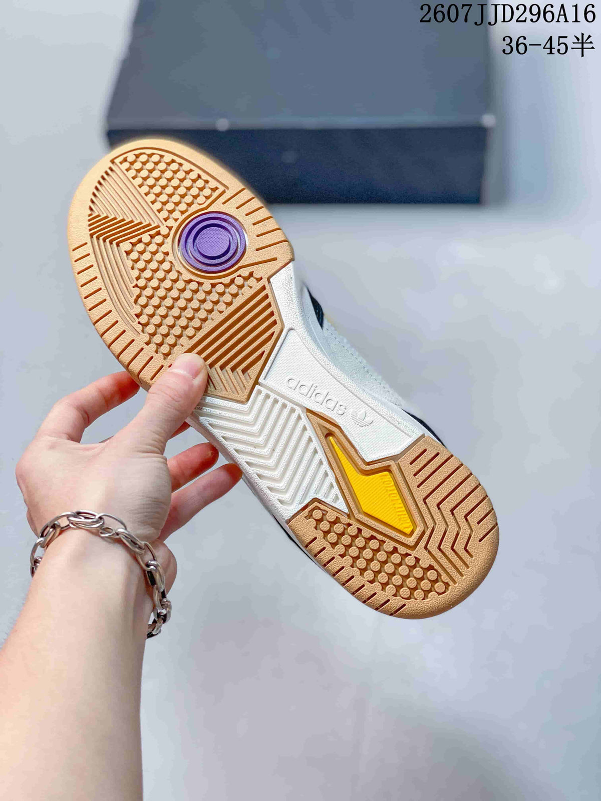 adidas Tekkira Cup Sneakers White Navy Yellow Purple