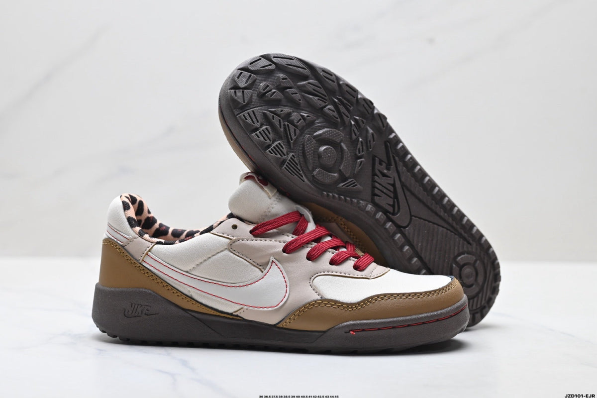 Nike Terra Manta Sneakers in Cream, Tan and Red