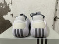 Adidas White and Grey Basketball Sneakers
