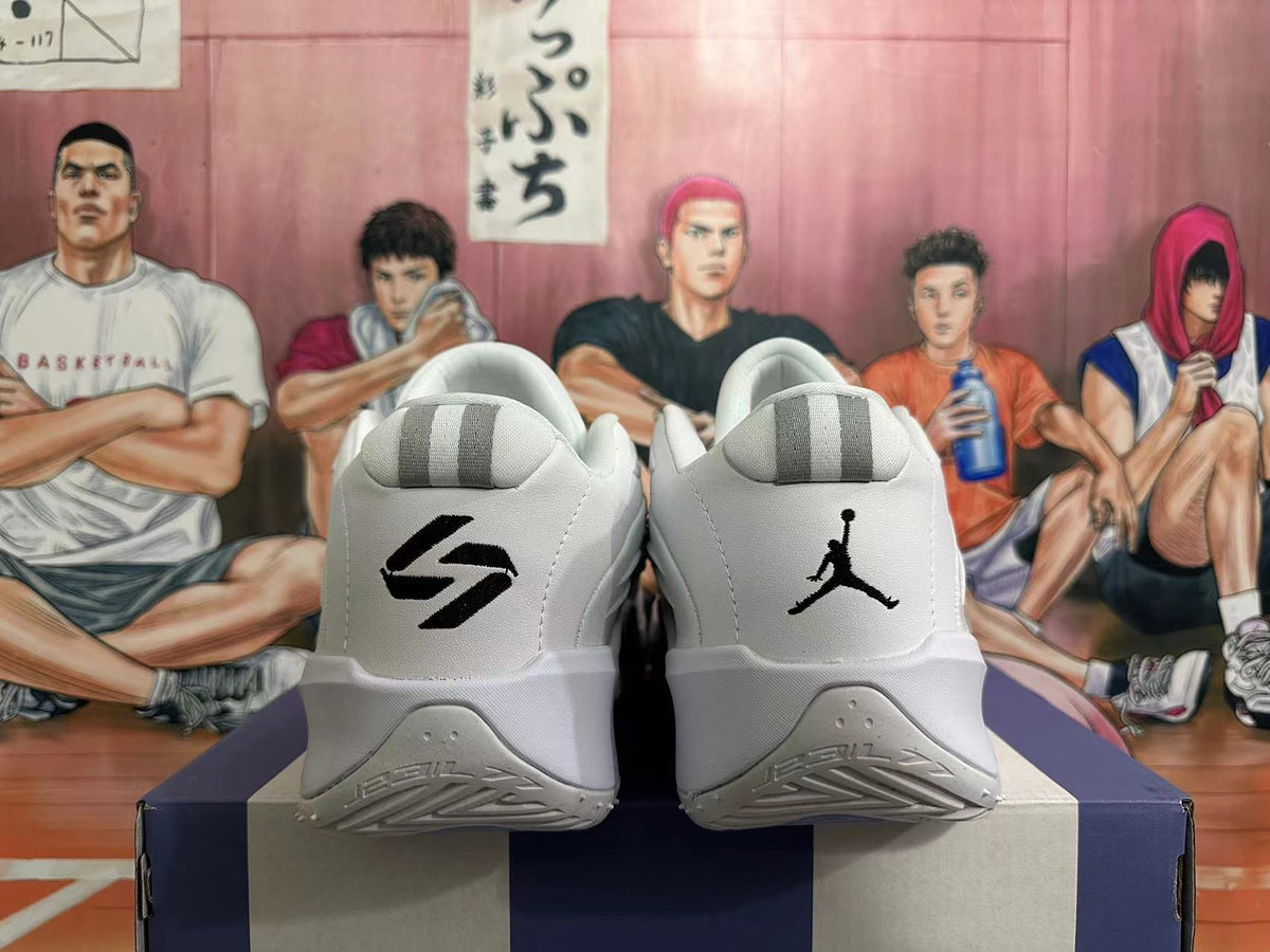 Jordan Luka 3 Basketball Shoes White Black Grey