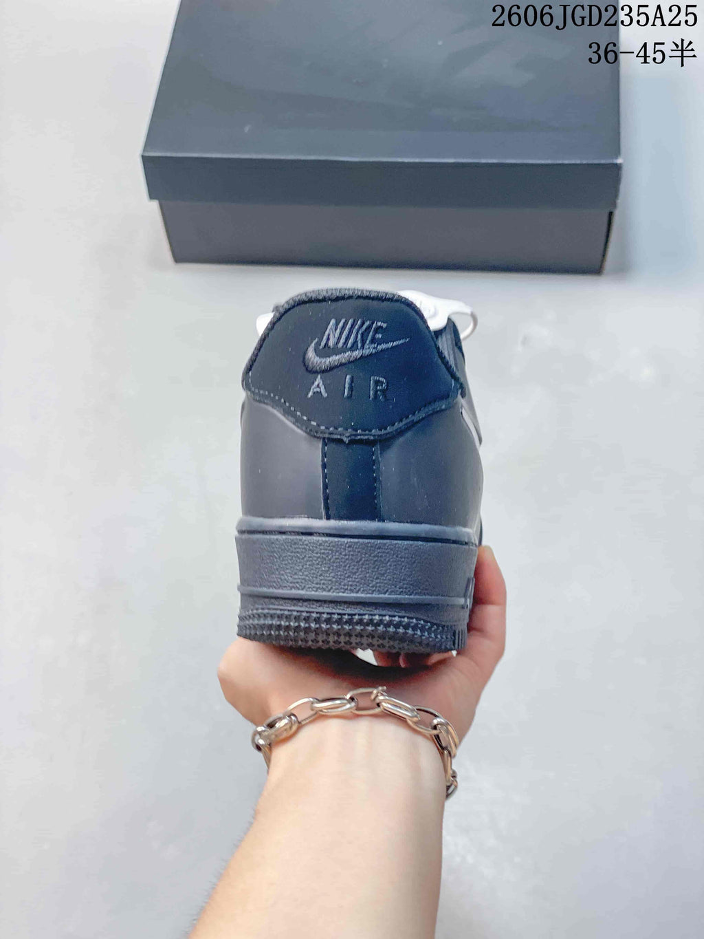Nike Air Force 1 Low Sneakers Black Style 612510ASUPW