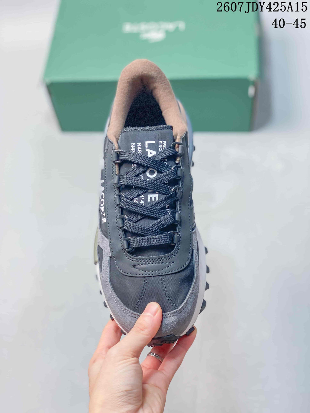Lacoste Men’s Gray Casual Sneakers 2607JDY425A15