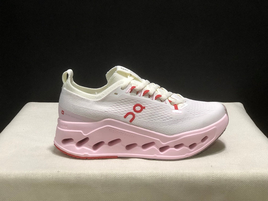 On Cloudsurfer Max Sneakers Ivory Pink