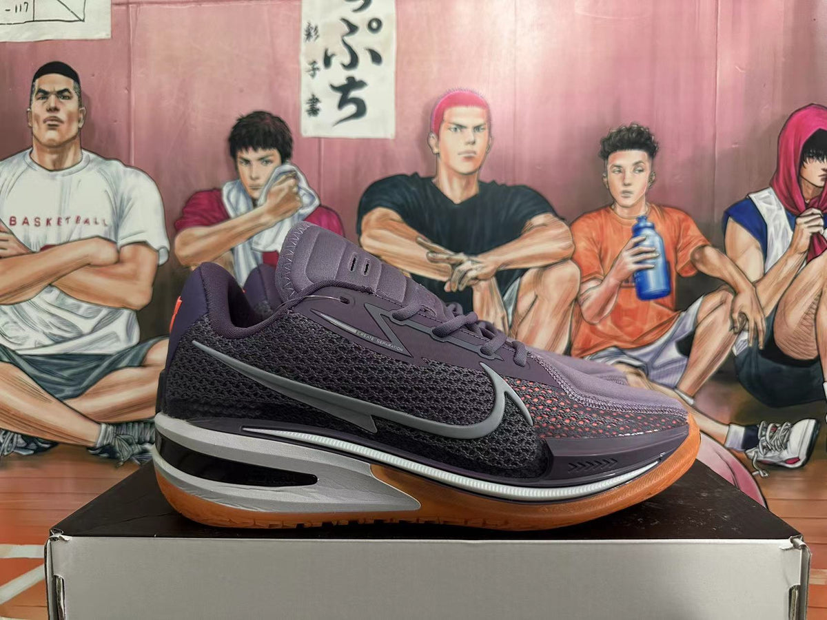 Nike GT Cut 3 Basketball Shoes in Purple and Orange
