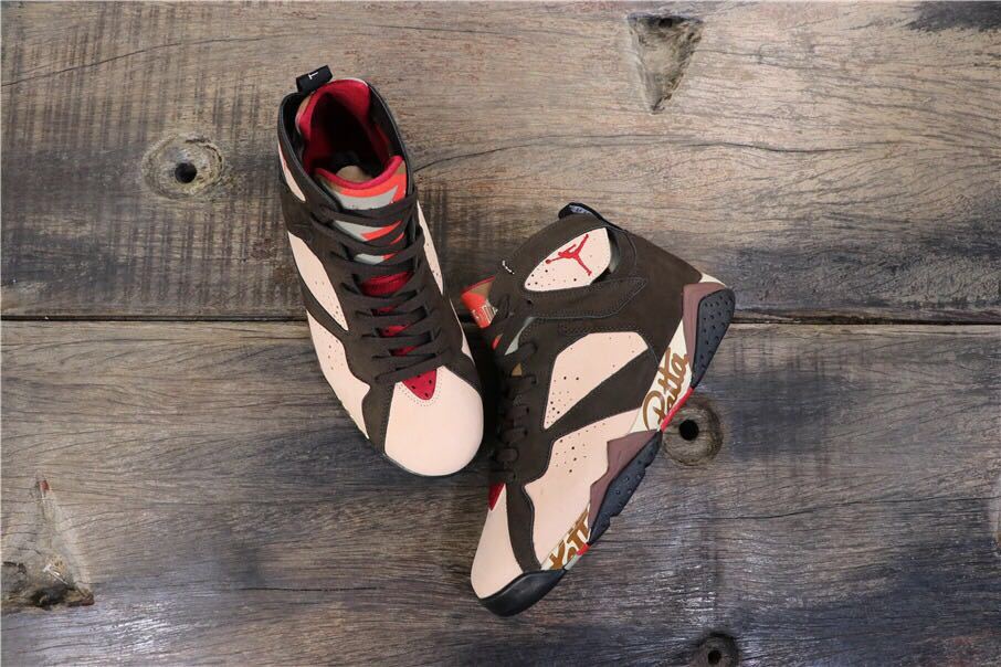 Jordan Air Jordan 7 Retro Patta Sneakers Brown Red AT3375-200
