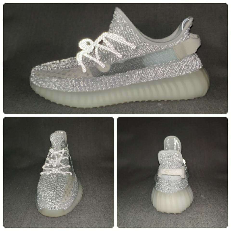 Yeezy Boost 350 V2 Gray Knit Sneakers