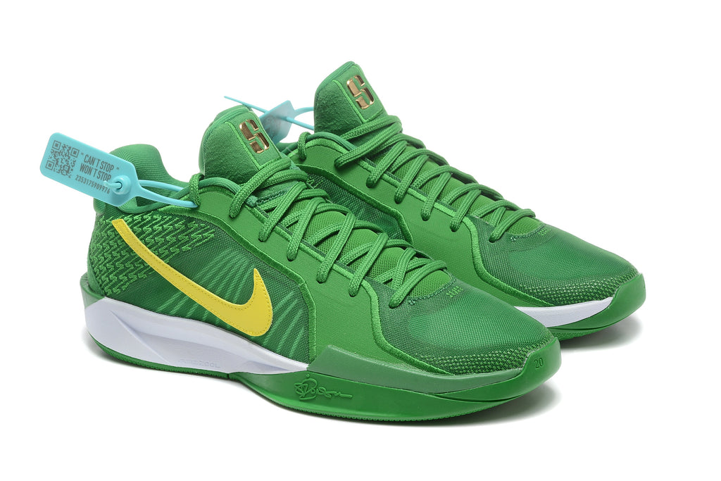Nike Sabrina 2 Basketball Shoes Green and Yellow