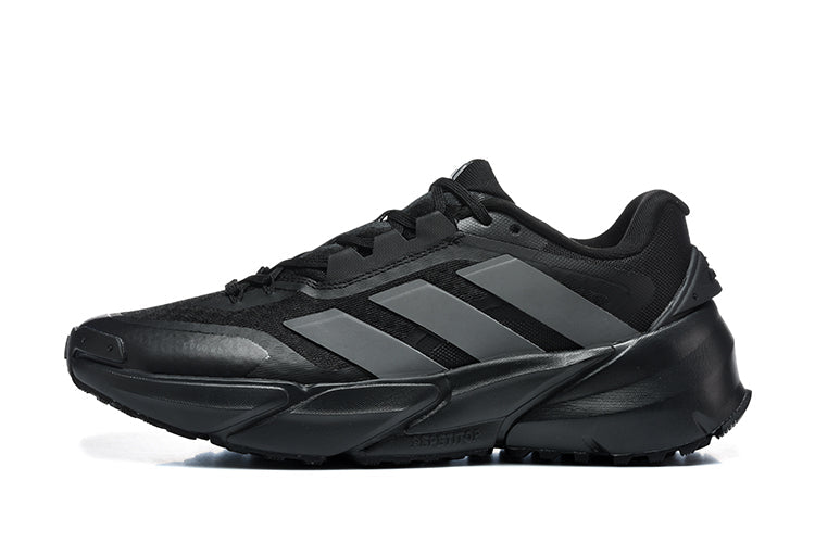 Adidas Adistar Black and Silver Sneakers