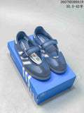 adidas Samba Jane Mary Jane Sneakers Blue and White