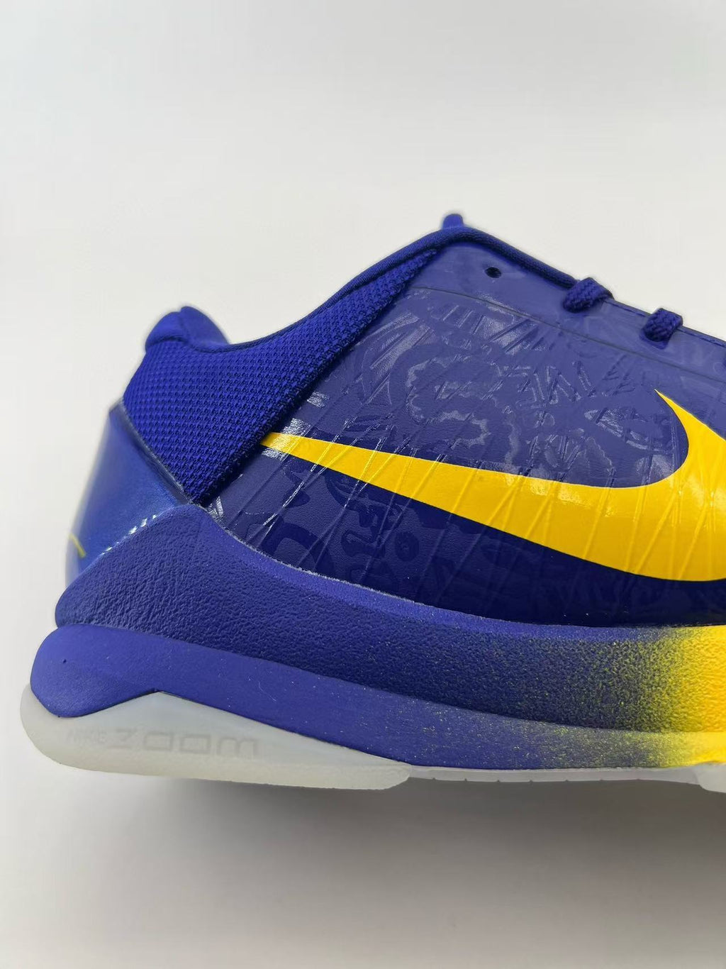 Nike Kobe 5 Protro Basketball Shoes Blue Gold CD4991-400