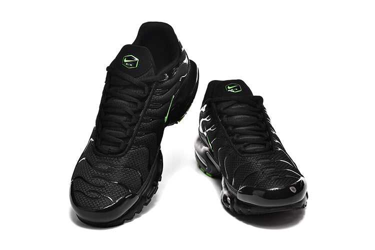 Nike Air Max Plus Sneakers Black and Volt