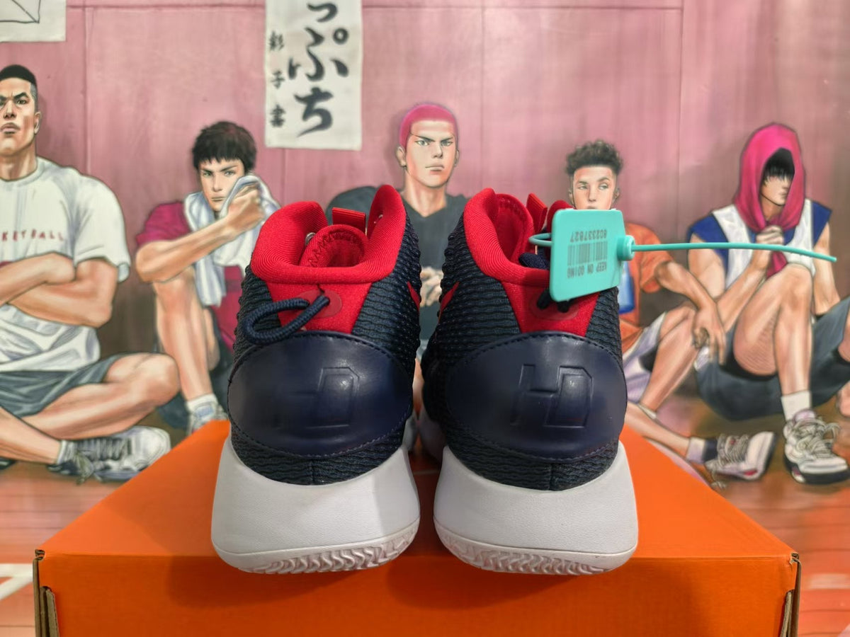 Nike Basketball Shoes, Navy, Red and White