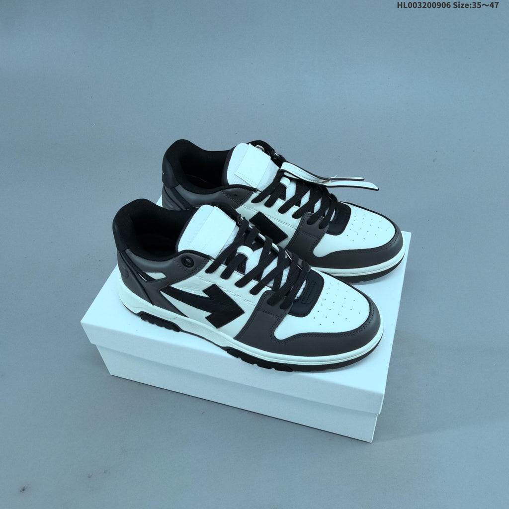 Off-White Out of Office Sneakers in Grey, White and Black