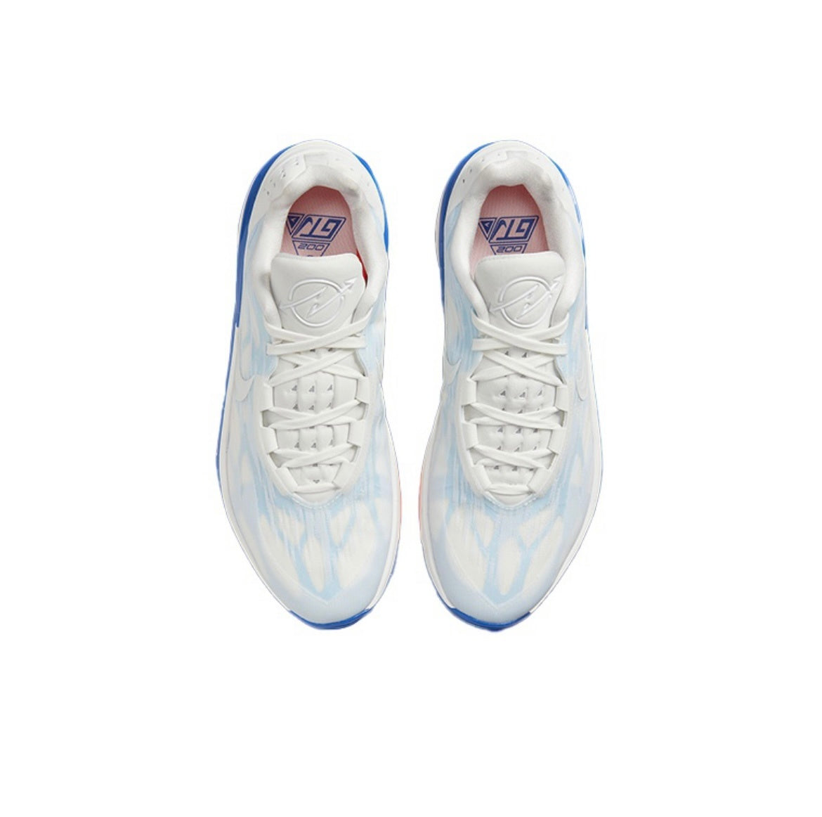 Nike Air Zoom G.T. Cut 2 Basketball Shoes White Blue DJ6015-102
