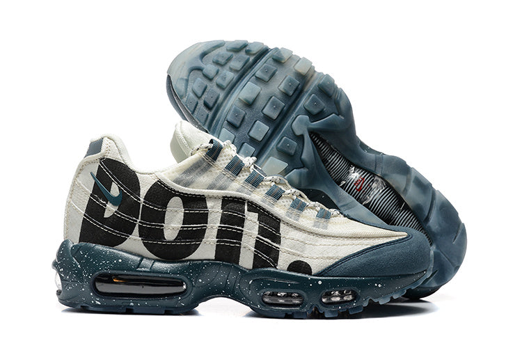 Nike Air Max 95 TT Sneakers in White and Blue