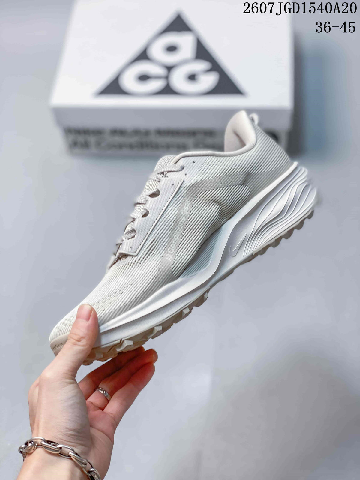 Nike ACG Pegasus Trail Sneakers White Grey HV8116-400