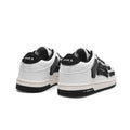 Spade A MFS003-111 White and Black Low-Top Sneakers