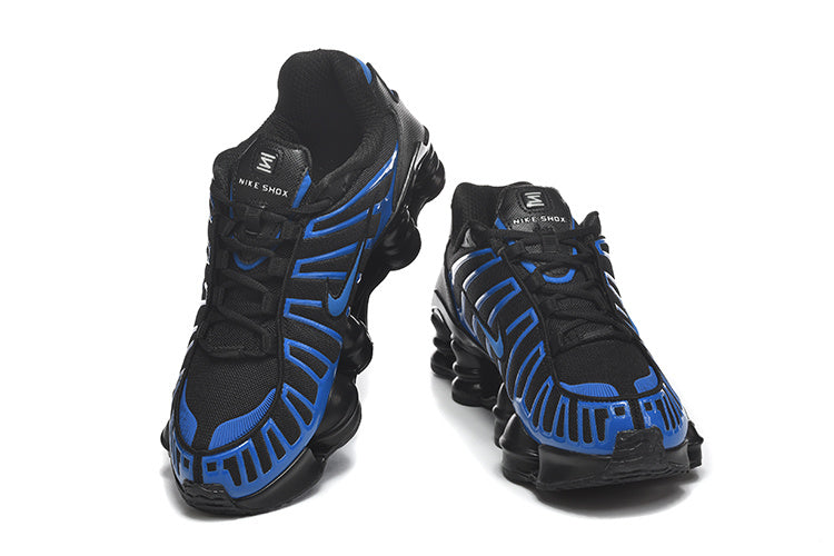 Nike Shox TL Black and Blue Sneakers