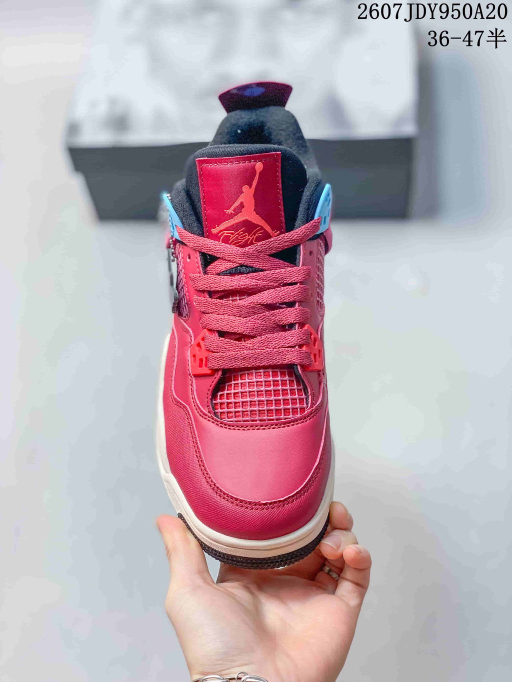 Jordan Air Jordan 4 Retro Sneakers Pink Black 2607JDY950A20