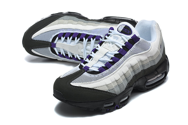 Nike Air Max 95 TT Sneakers in Grey, Black and Purple