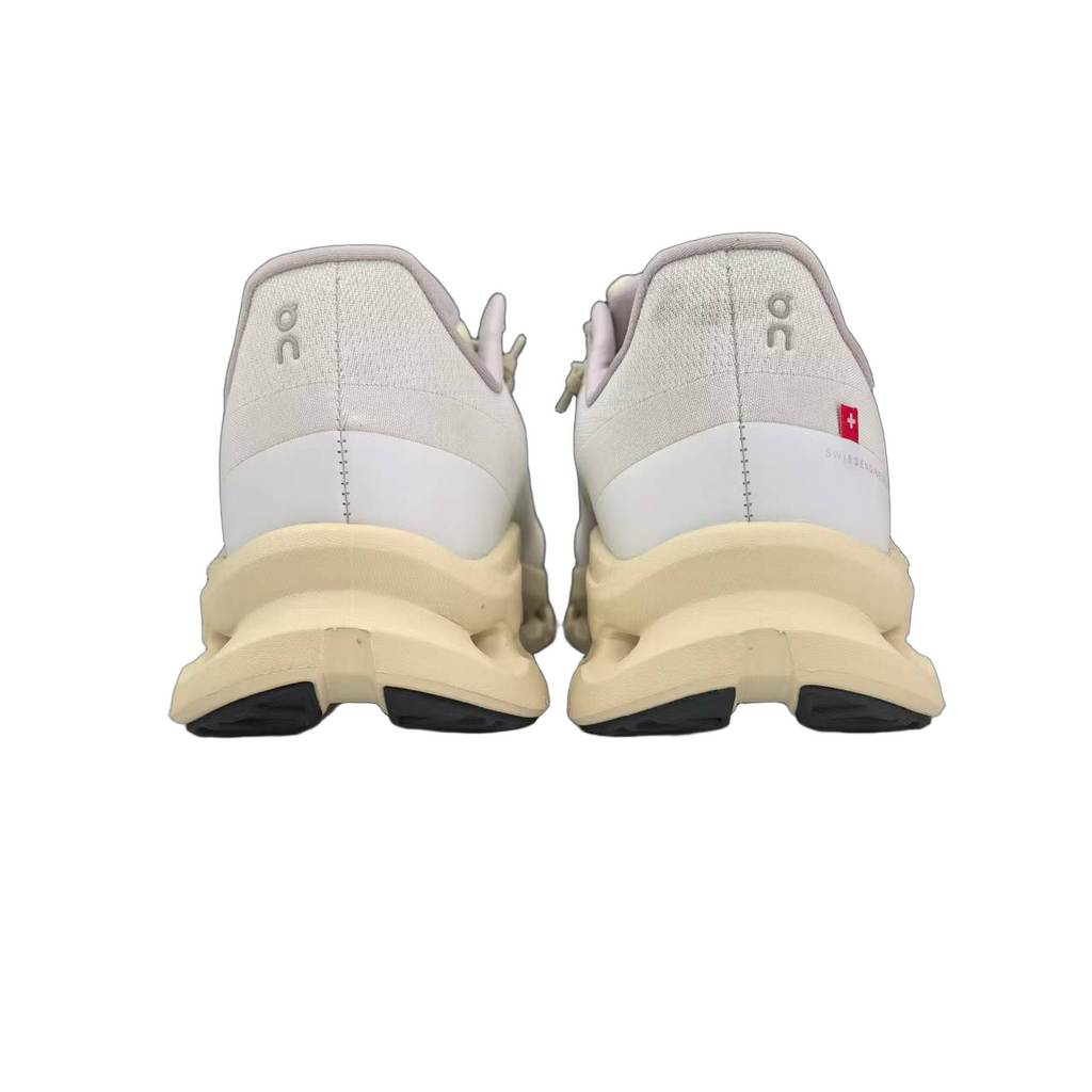 On Cloudmonster 2 Sneakers in Ivory and Cream