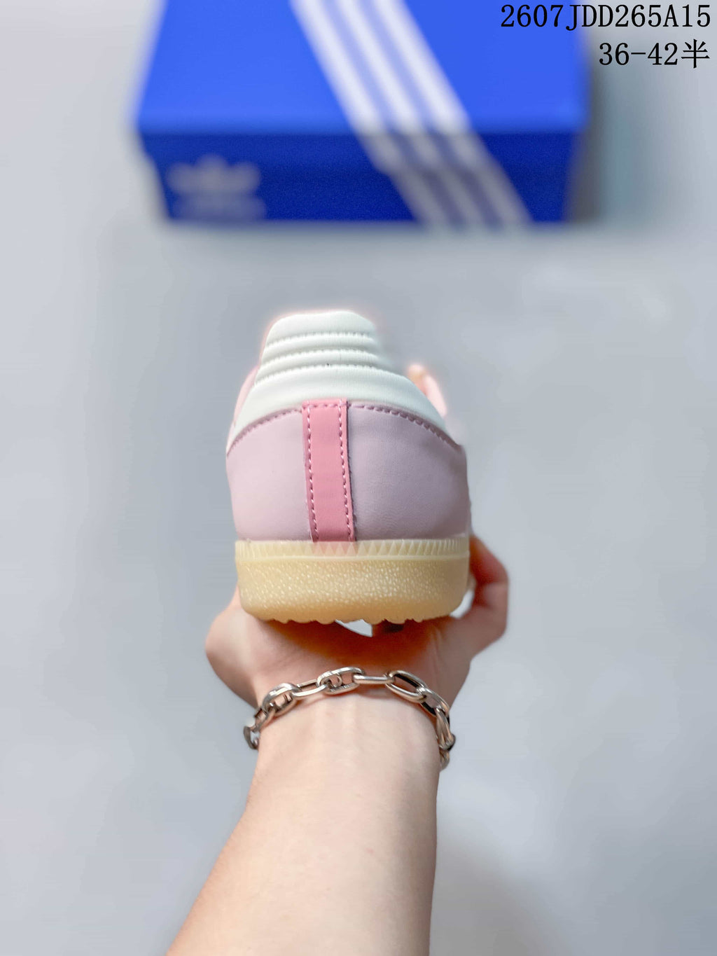 adidas Originals Samba Pink Low-Top Sneakers JDD265A15