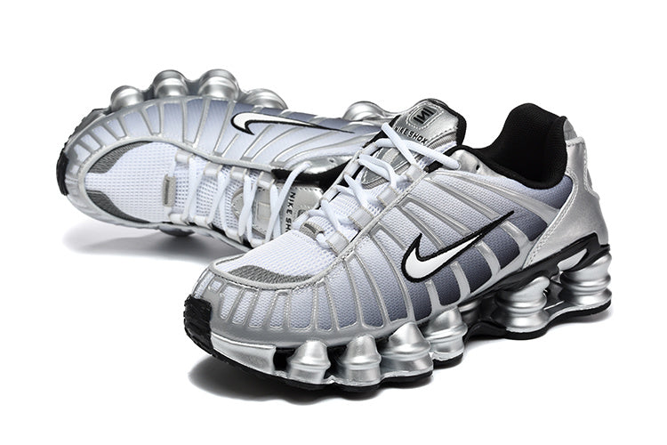 Nike Shox TL Silver Metallic Sneakers