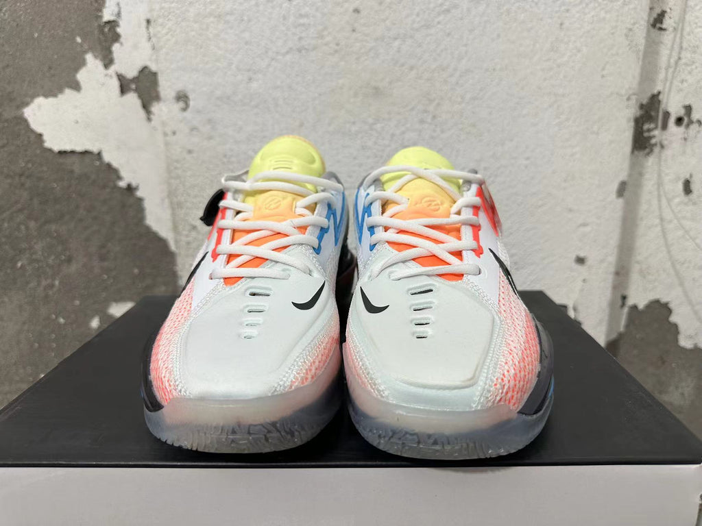 Nike Zoom GT Cut Basketball Shoes White Blue