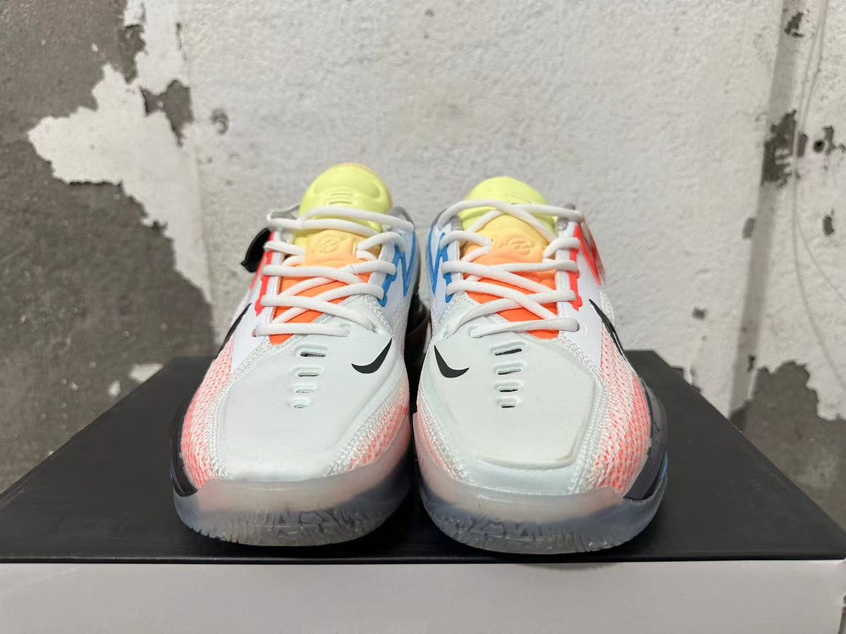 Nike Zoom GT Cut Basketball Shoes White Blue