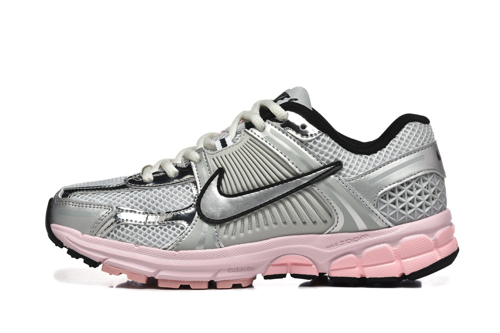 Nike Zoom Vomero 5 Silver Pink Mesh Sneakers