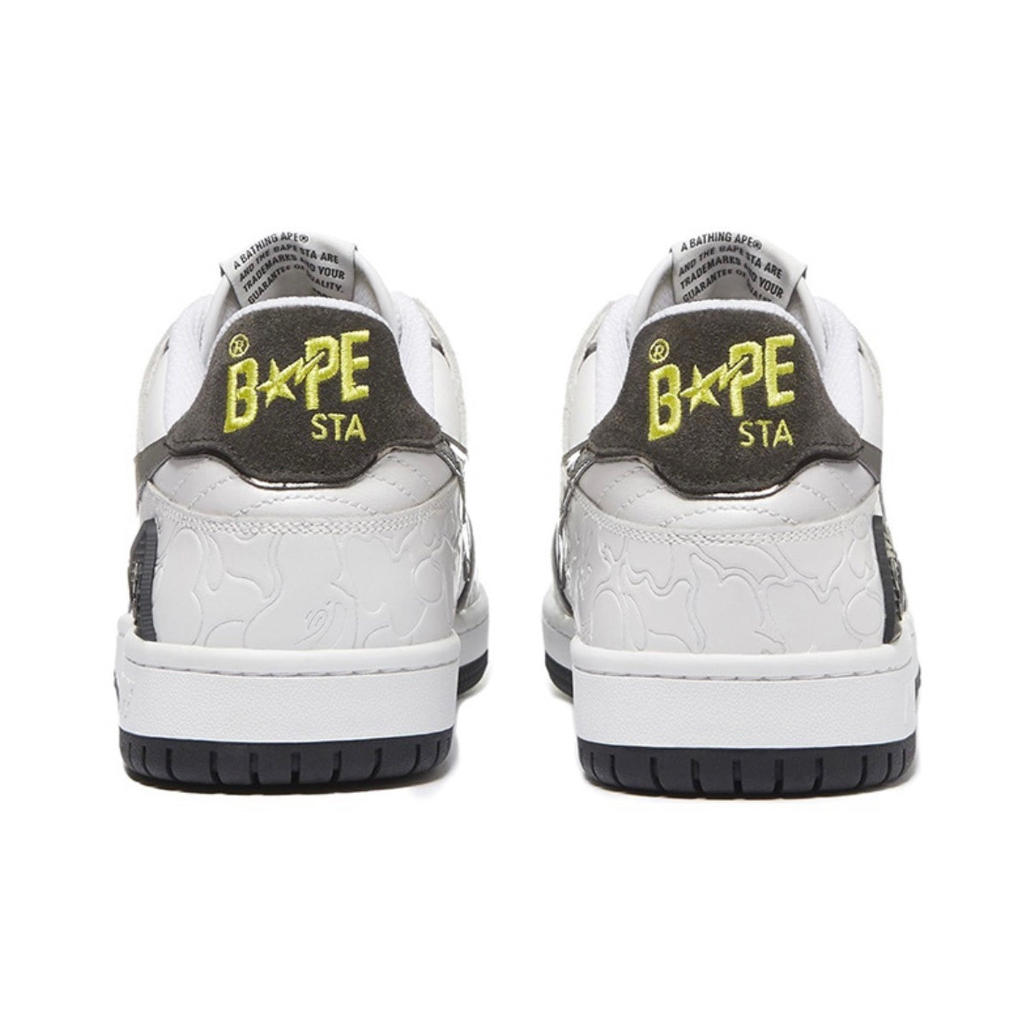 BAPE SK8 Sta Sneakers White Black 1H80-291-020