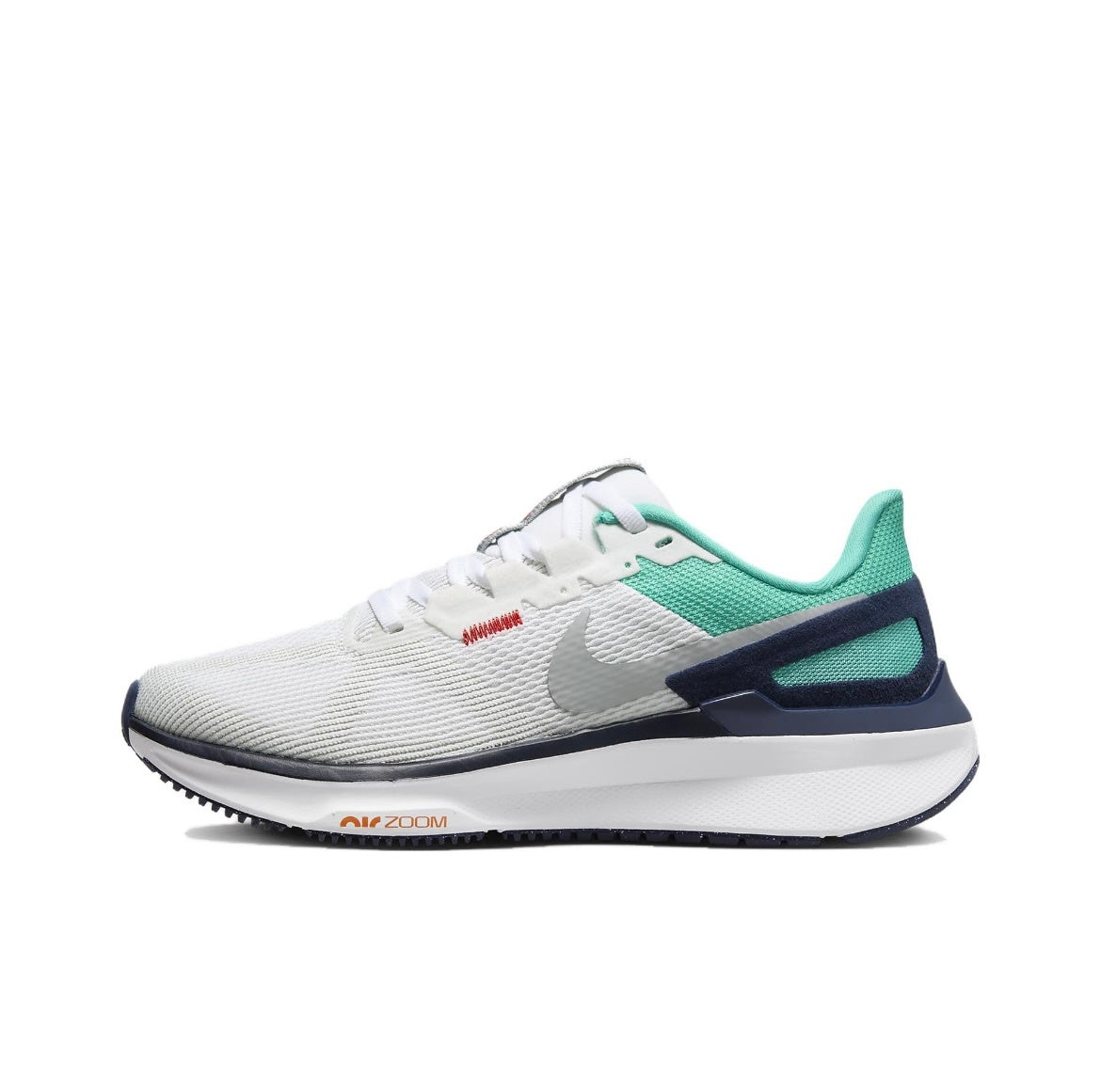 Nike Structure 25 Road Running Shoes White Green DJ7884-102