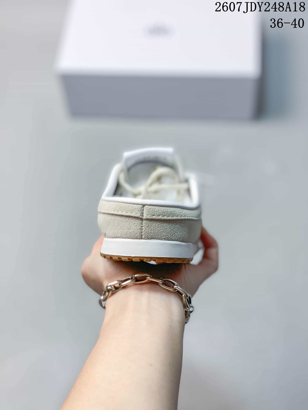 Alo Yoga Sunset Cream Mule Sneakers 711085EEU