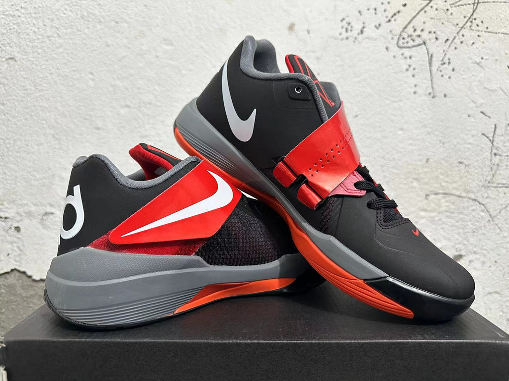 Nike KD 14 Basketball Shoes Black and Red