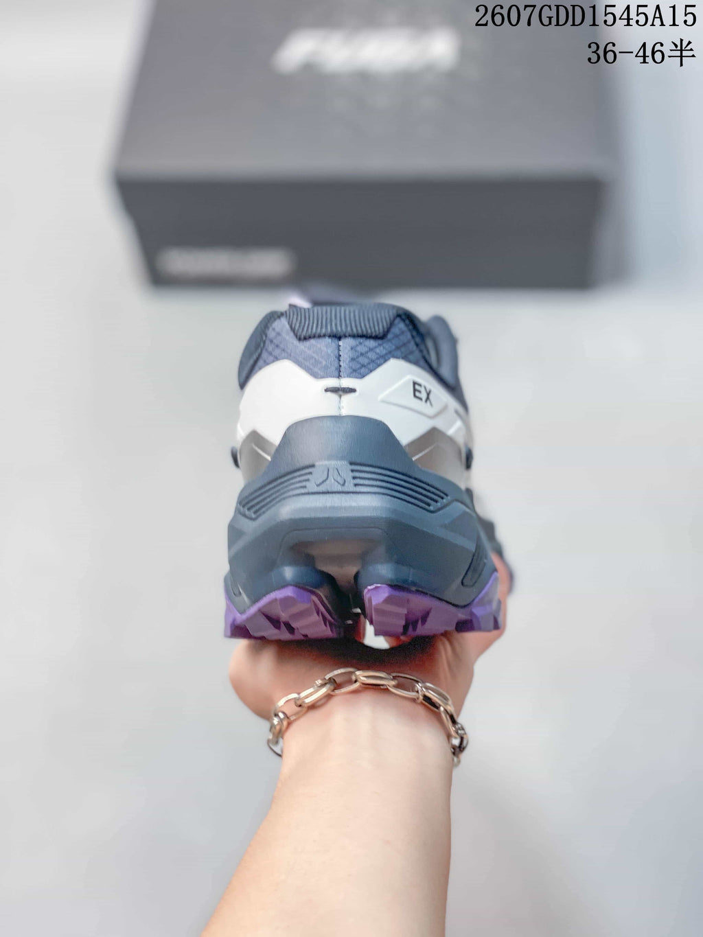 KAILAS FUGA EX3 BOA Hiking Sneakers Gray White Purple