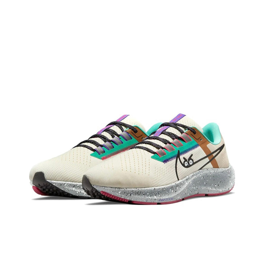 Nike Air Zoom Pegasus 38 Running Shoes in Ivory DO2337-100