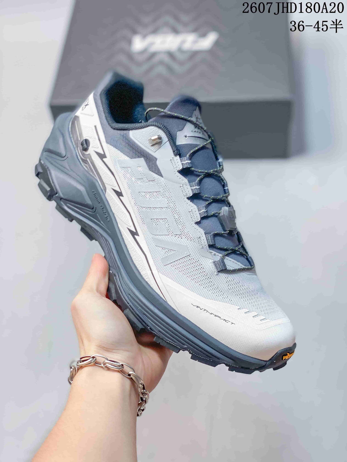 Kailas Expedition Low-Top Hiking Shoes White Navy 2607JHD180A20
