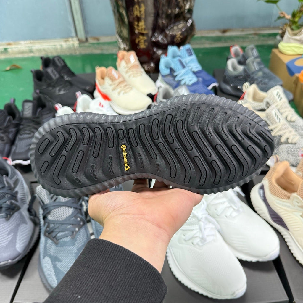 adidas Alphabounce HPC AMS Gray White Sneakers