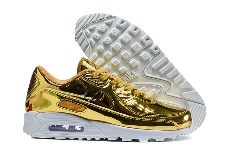Nike Air Max 90 QS Gold Metallic Sneakers