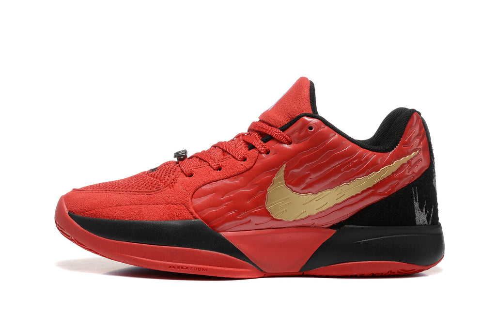 Nike Zoom Kobe 5 Basketball Shoes Red Black Gold
